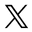 X (Twitter) logo